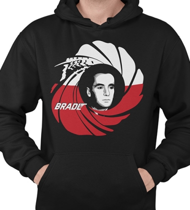 BLUZA Z KAPTUREM PATRIOTYCZNI BRADL